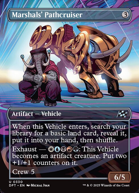 Marshals' Pathcruiser highlighted card art