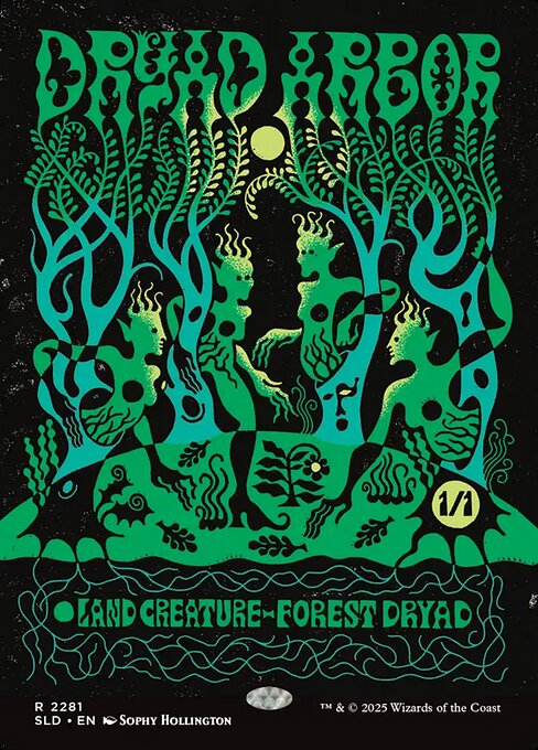 Dryad Arbor from Secret Lair Drop