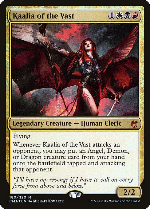 Kaalia of the Vast from Commander Anthology
