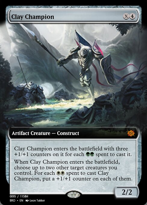 Clay Champion highlighted card art