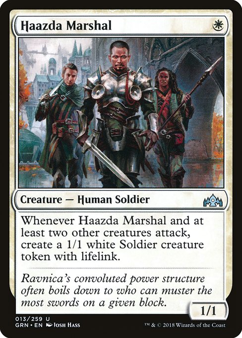Haazda Marshal highlighted card art