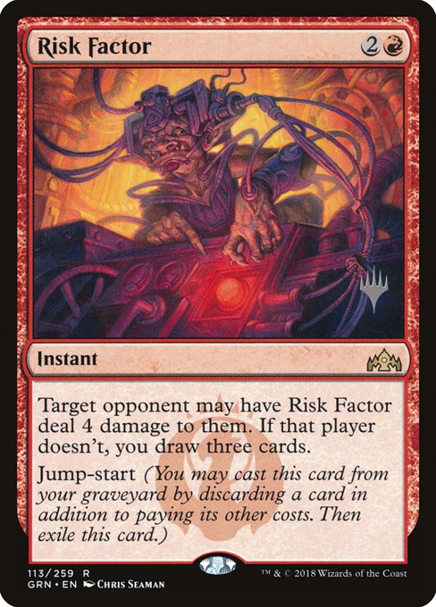 Risk Factor from Guilds of Ravnica Promos