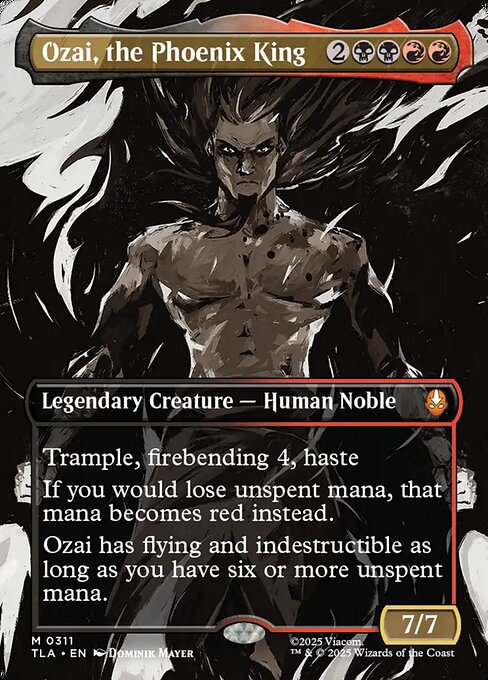 Ozai, the Phoenix King from Avatar: The Last Airbender