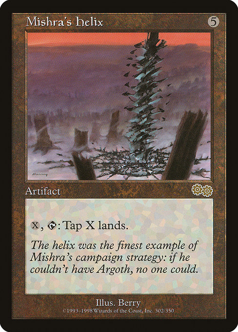 Mishra's Helix from Urza's Saga