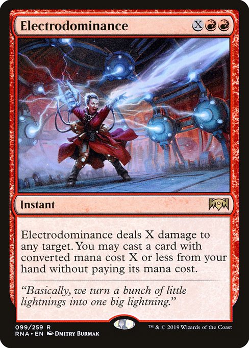 Electrodominance from Ravnica Allegiance