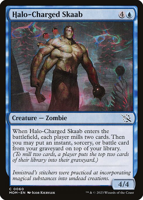 Halo-Charged Skaab highlighted card art