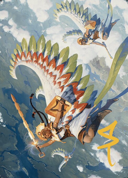 Resplendent Angel // Resplendent Angel from The Lost Caverns of Ixalan Art Series