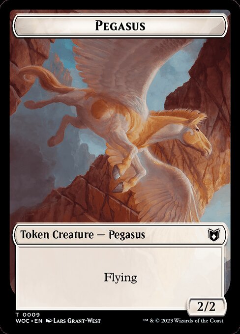 Pegasus highlighted card art