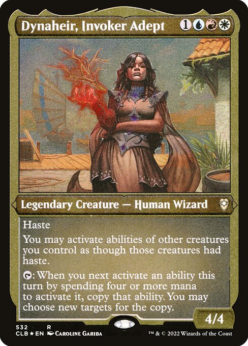 Dynaheir, Invoker Adept from Commander Legends: Battle for Baldur's Gate