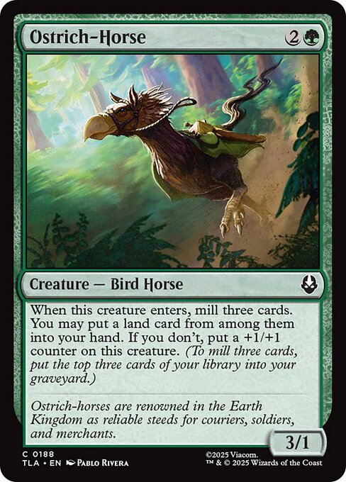 Ostrich-Horse highlighted card art