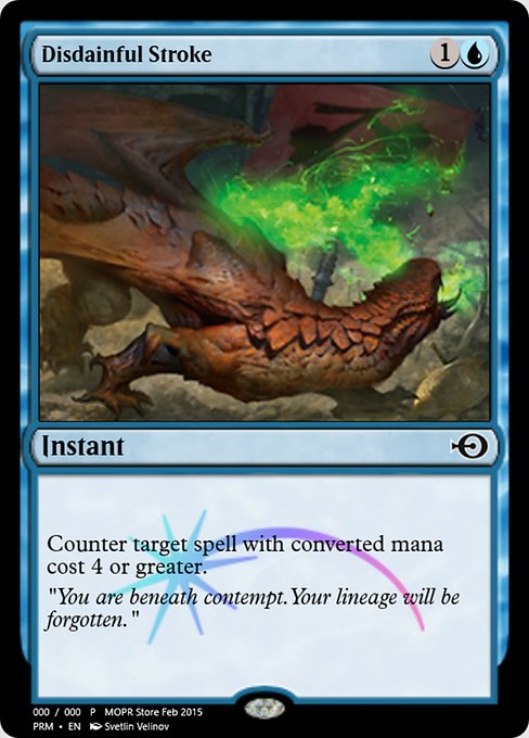 Disdainful Stroke from Magic Online Promos