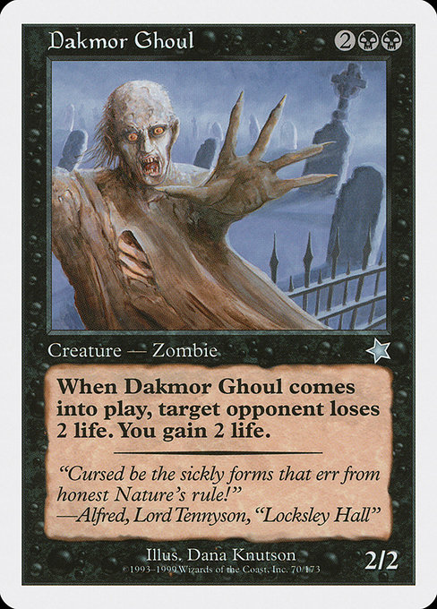 Dakmor Ghoul highlighted card art