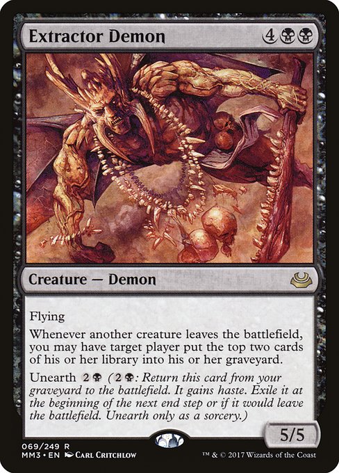 Extractor Demon from Modern Masters 2017