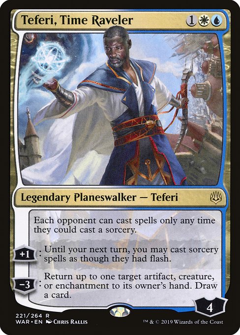 Teferi, Time Raveler from War of the Spark