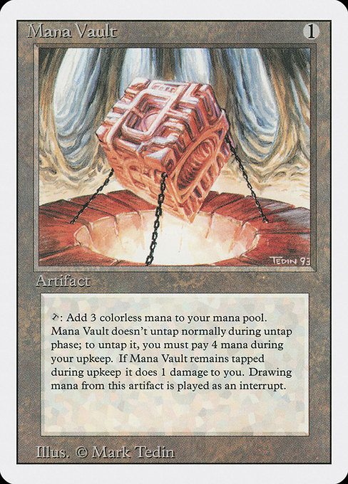 Mana Vault from Revised Edition