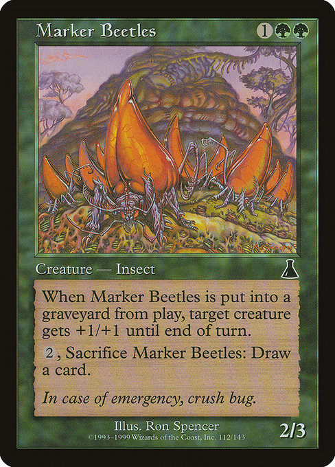 Marker Beetles highlighted card art