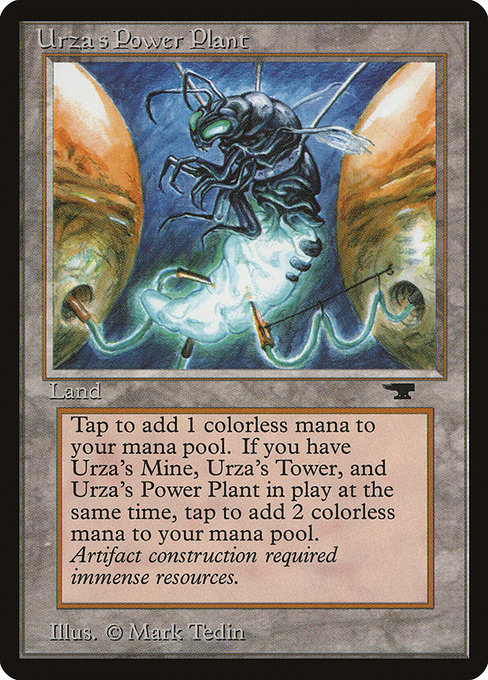 Urza's Power Plant from Antiquities