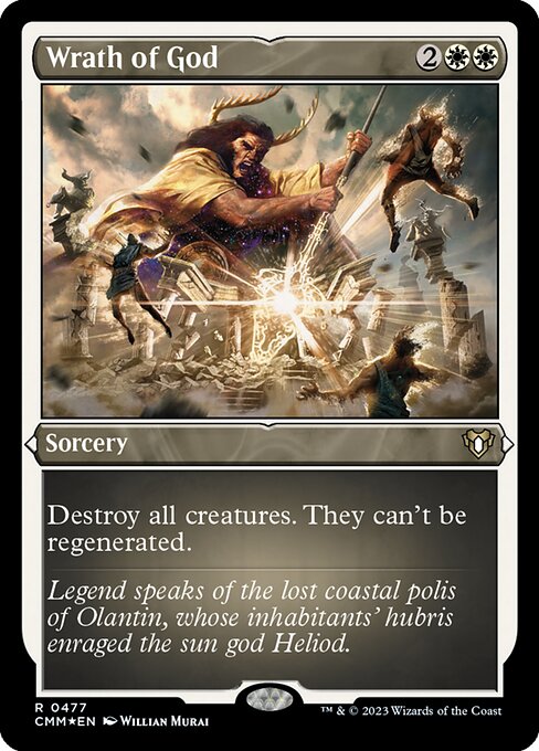 Wrath of God from Commander Masters