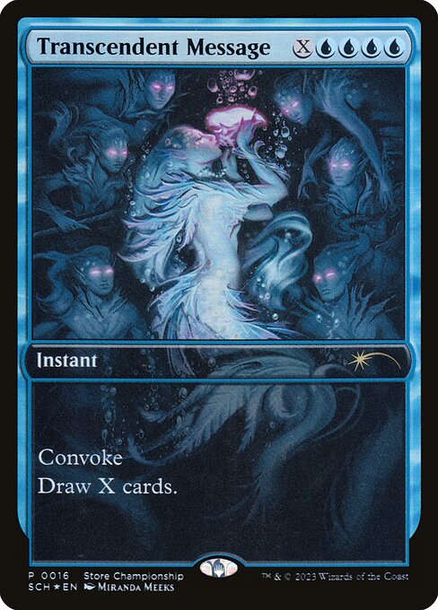 Transcendent Message highlighted card art