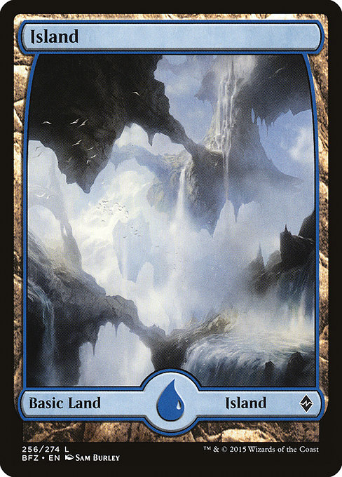 Island from Battle for Zendikar