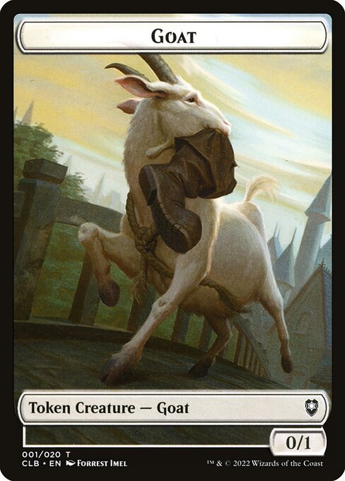Goat from Battle for Baldur's Gate Tokens