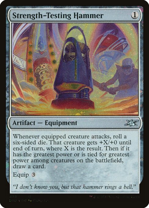 Strength-Testing Hammer highlighted card art
