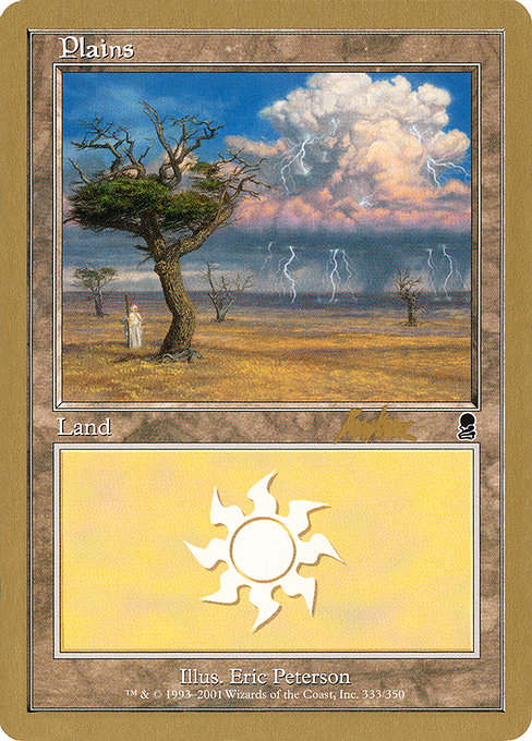 Plains from World Championship Decks 2002