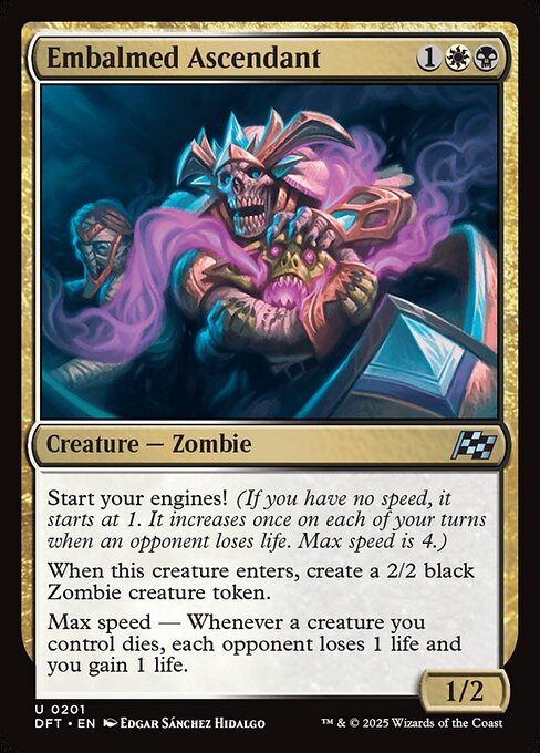 Embalmed Ascendant highlighted card art
