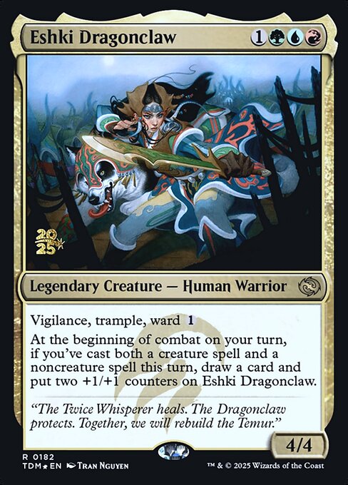 Eshki Dragonclaw from Tarkir: Dragonstorm Promos
