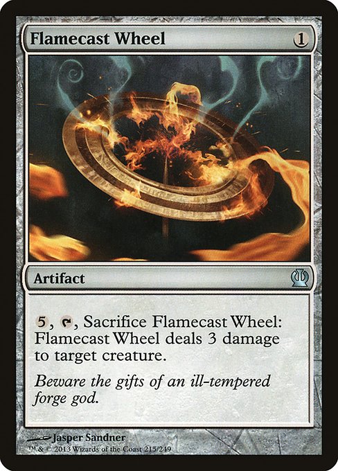 Flamecast Wheel highlighted card art