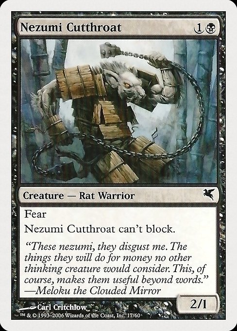 Nezumi Cutthroat from Hachette UK