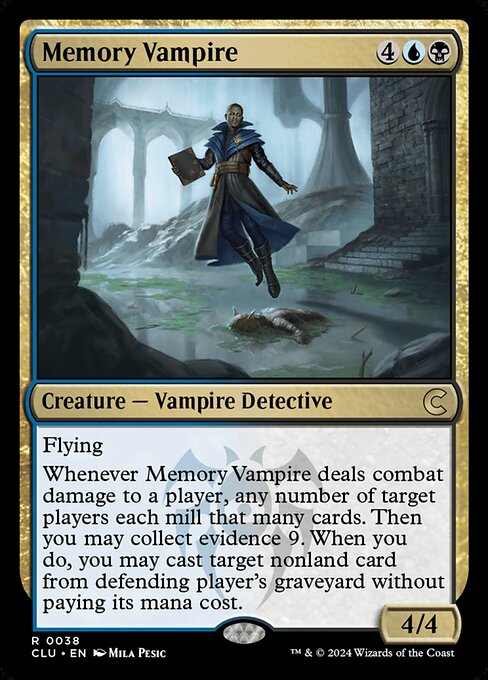 Memory Vampire highlighted card art
