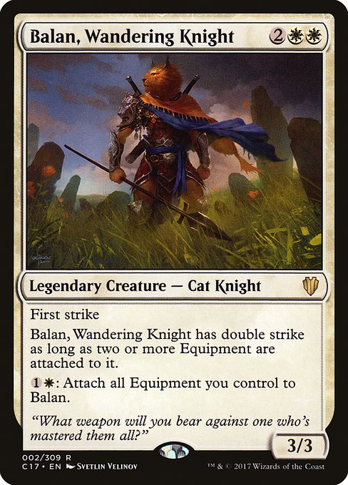 Balan, Wandering Knight from Commander 2017