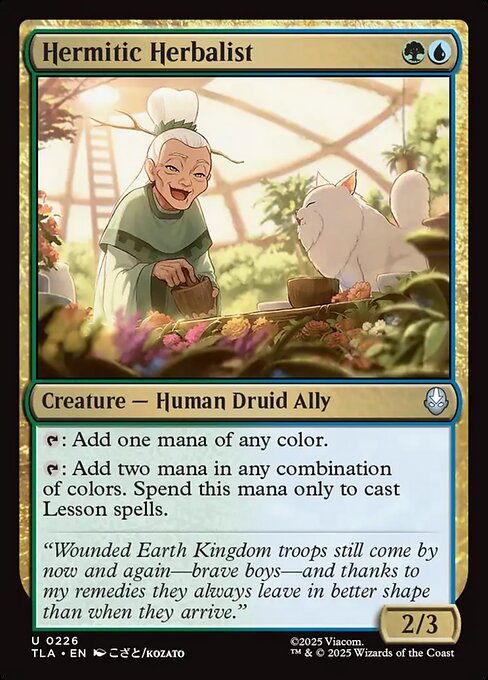 Hermitic Herbalist from Avatar: The Last Airbender