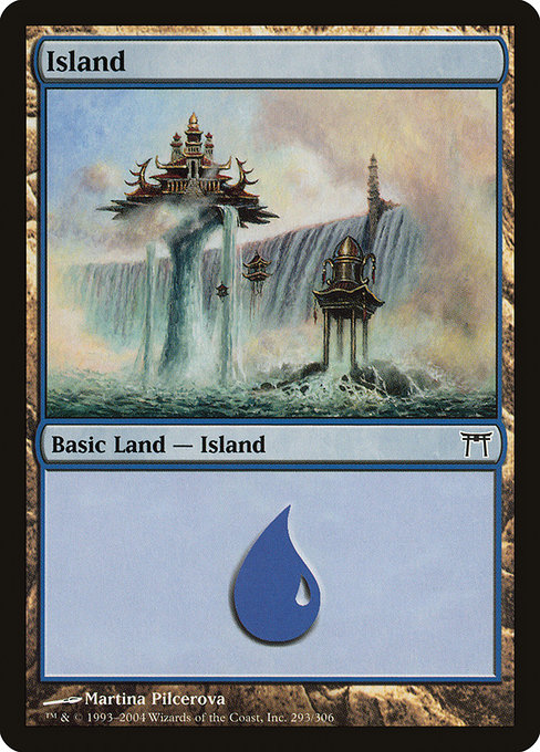 Island from Champions of Kamigawa