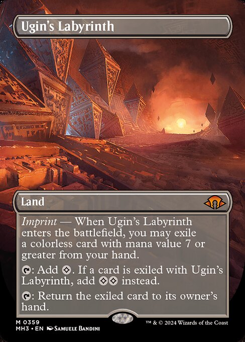 Ugin's Labyrinth from Modern Horizons 3