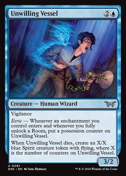 Unwilling Vessel highlighted card art