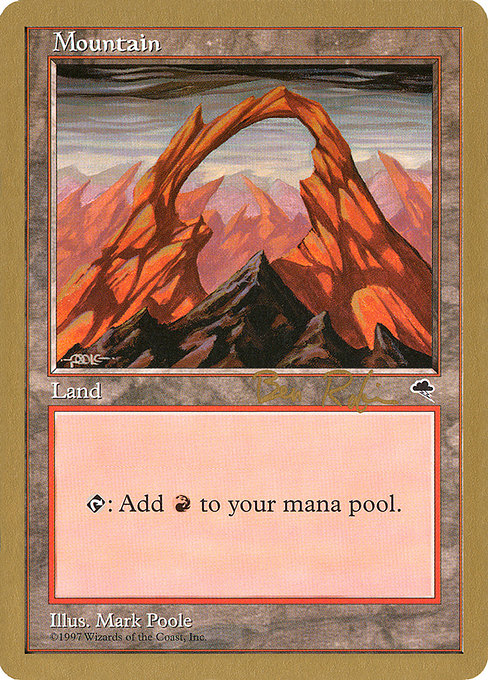Mountain from World Championship Decks 1998