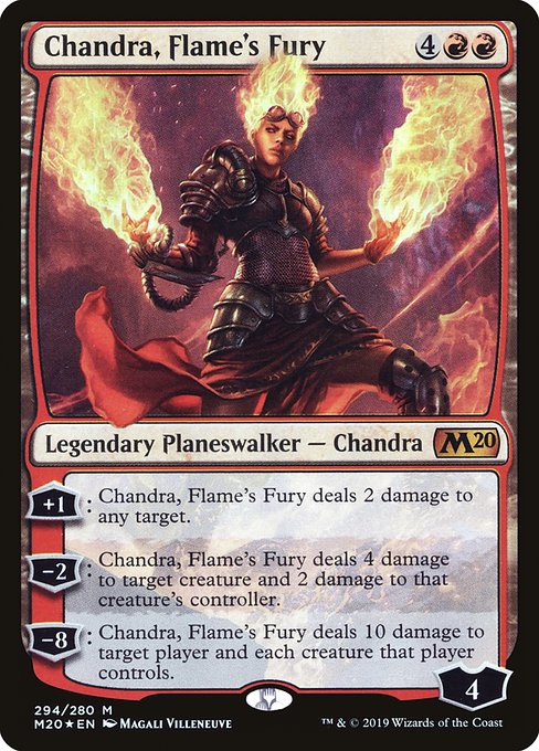 Chandra, Flame's Fury from Core Set 2020