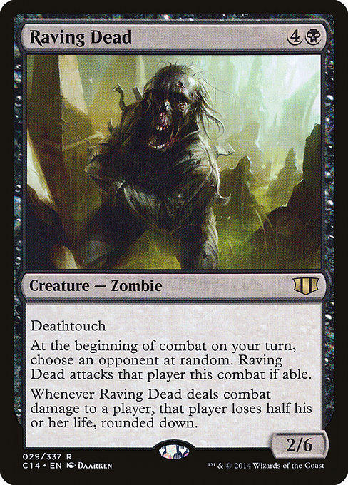 Raving Dead highlighted card art