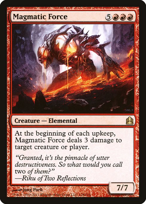 Magmatic Force from Commander 2011