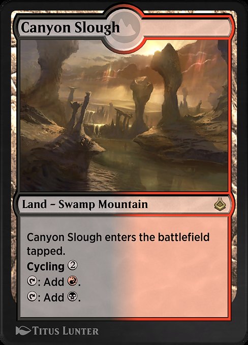 Canyon Slough from Amonkhet Remastered