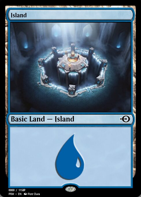 Island from Magic Online Promos