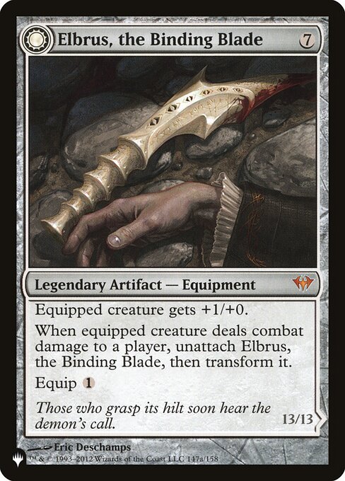 Elbrus, the Binding Blade // Withengar Unbound from The List