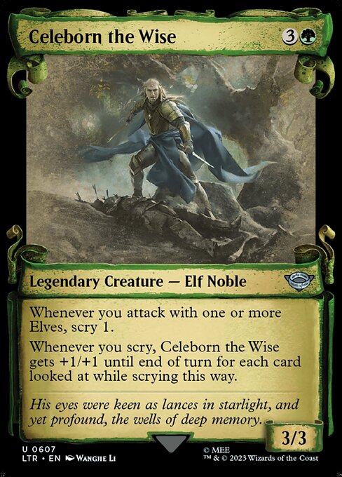 Celeborn the Wise highlighted card art