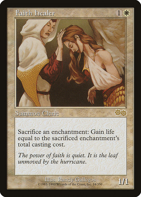 Faith Healer highlighted card art