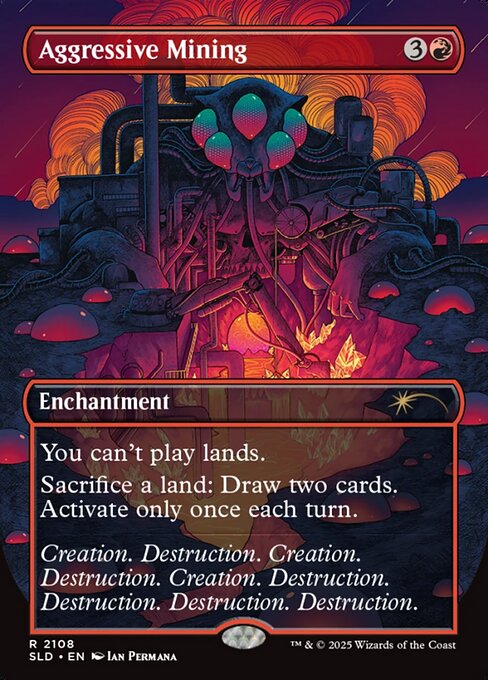 Aggressive Mining highlighted card art