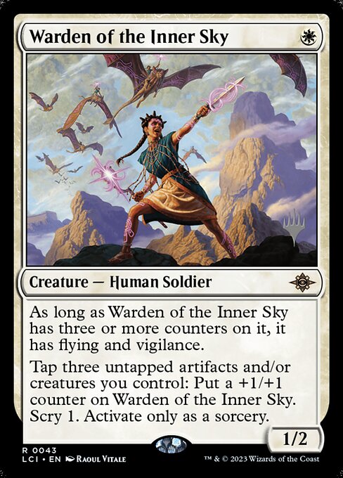 Warden of the Inner Sky from The Lost Caverns of Ixalan Promos