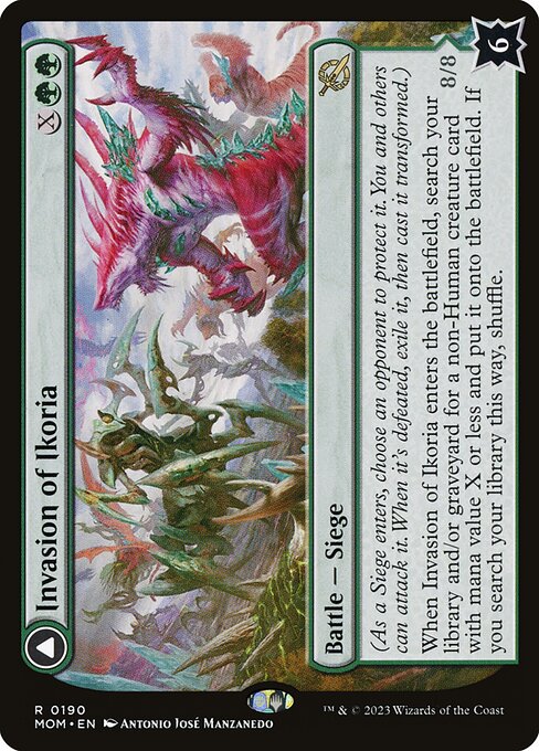 Invasion of Ikoria // Zilortha, Apex of Ikoria from March of the Machine