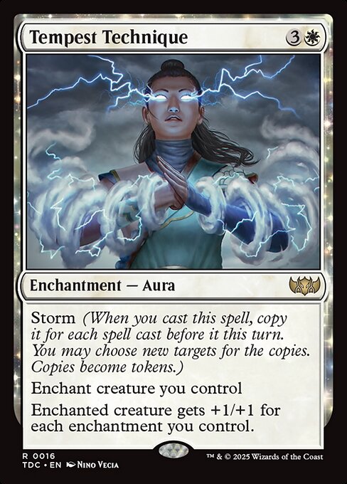 Tempest Technique highlighted card art
